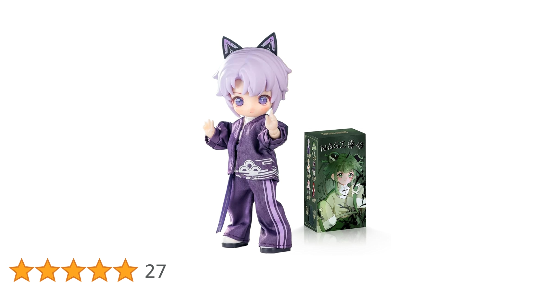 大人気プライズフィギュア　33個セット Bonnie ブラインドボックス人形フィギュア、1/12 BJD 人形 OB11