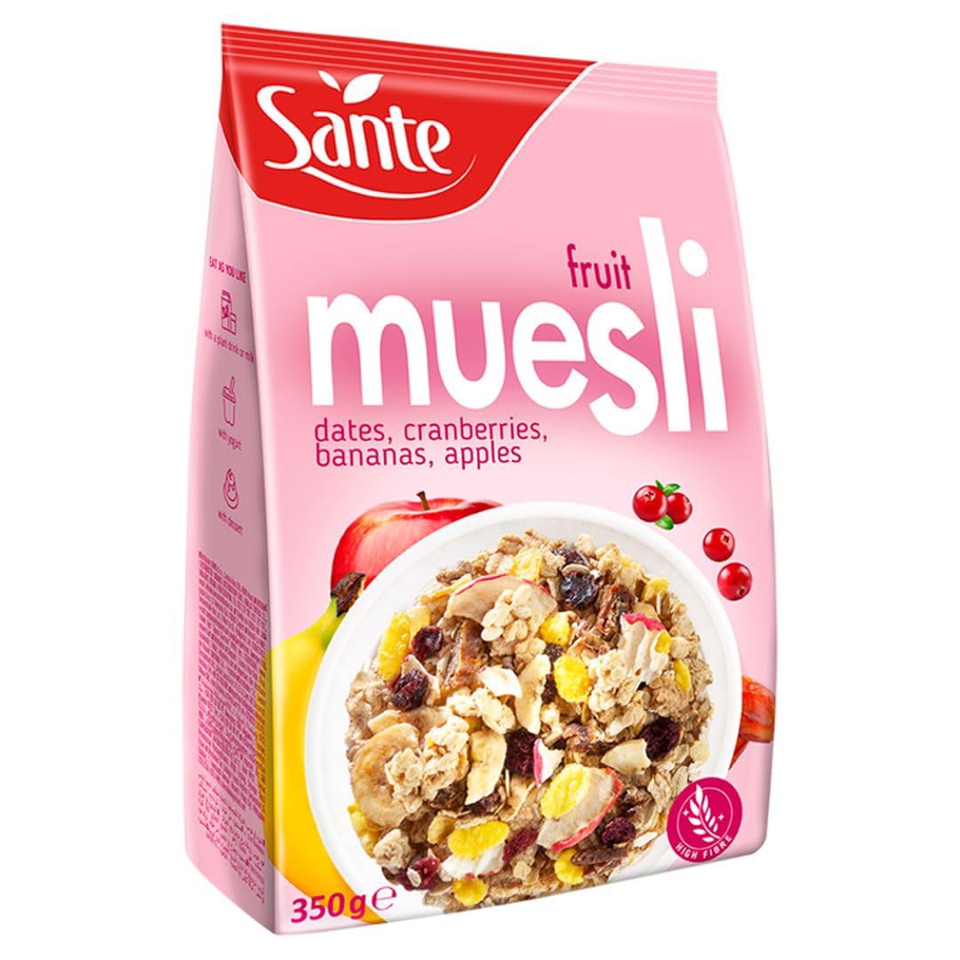 Sante Fruit Muesli, 350 G