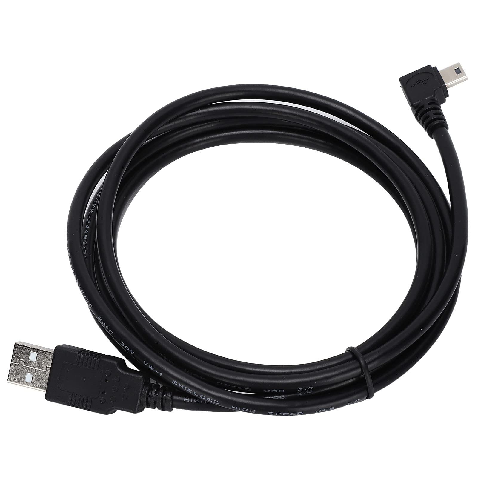 USB2.0 Data Line, Hard Disk Data Cable 90 Degree Right Bend 1.8m/2.0yd for Computer