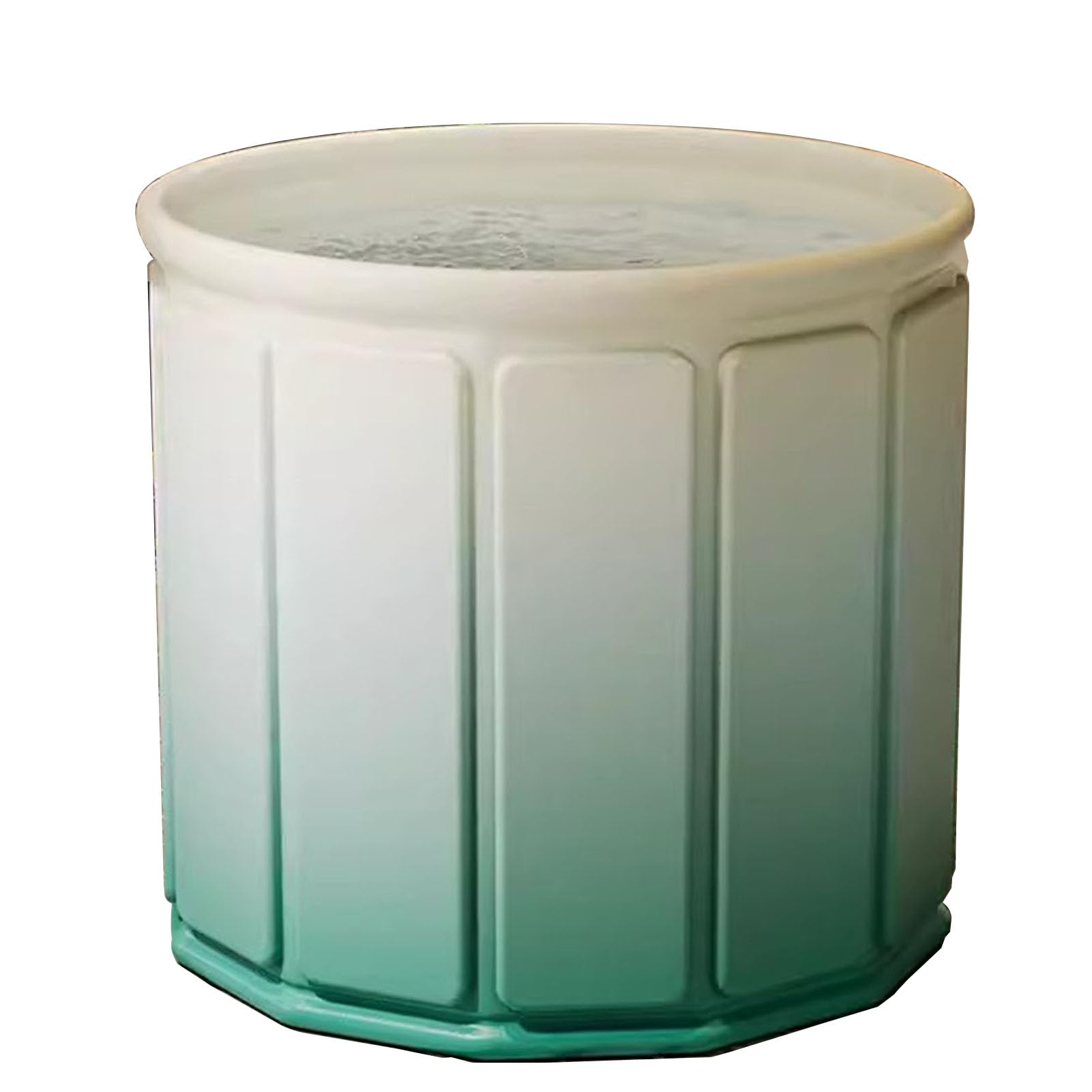 Faltbare Badewanne Erwachsene Eistonne Tragbare klappbare mobile Badewanne für Dusche Heiße Badewanne für Zuhause Sauna für Badezimmer Dusche und Balkon (80,Black)
