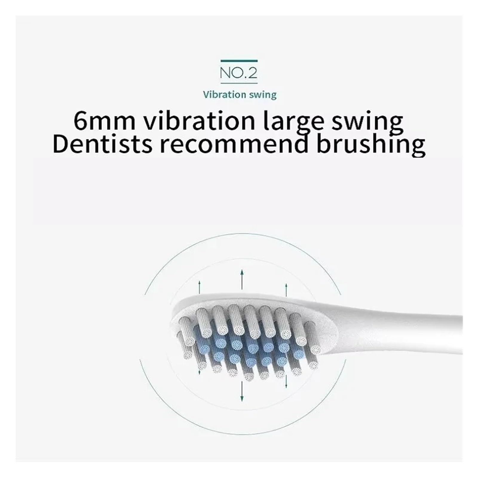Testine di ricambio for spazzolino da denti 8/16 pezzi, compatibili con setole morbide X-3 X-2