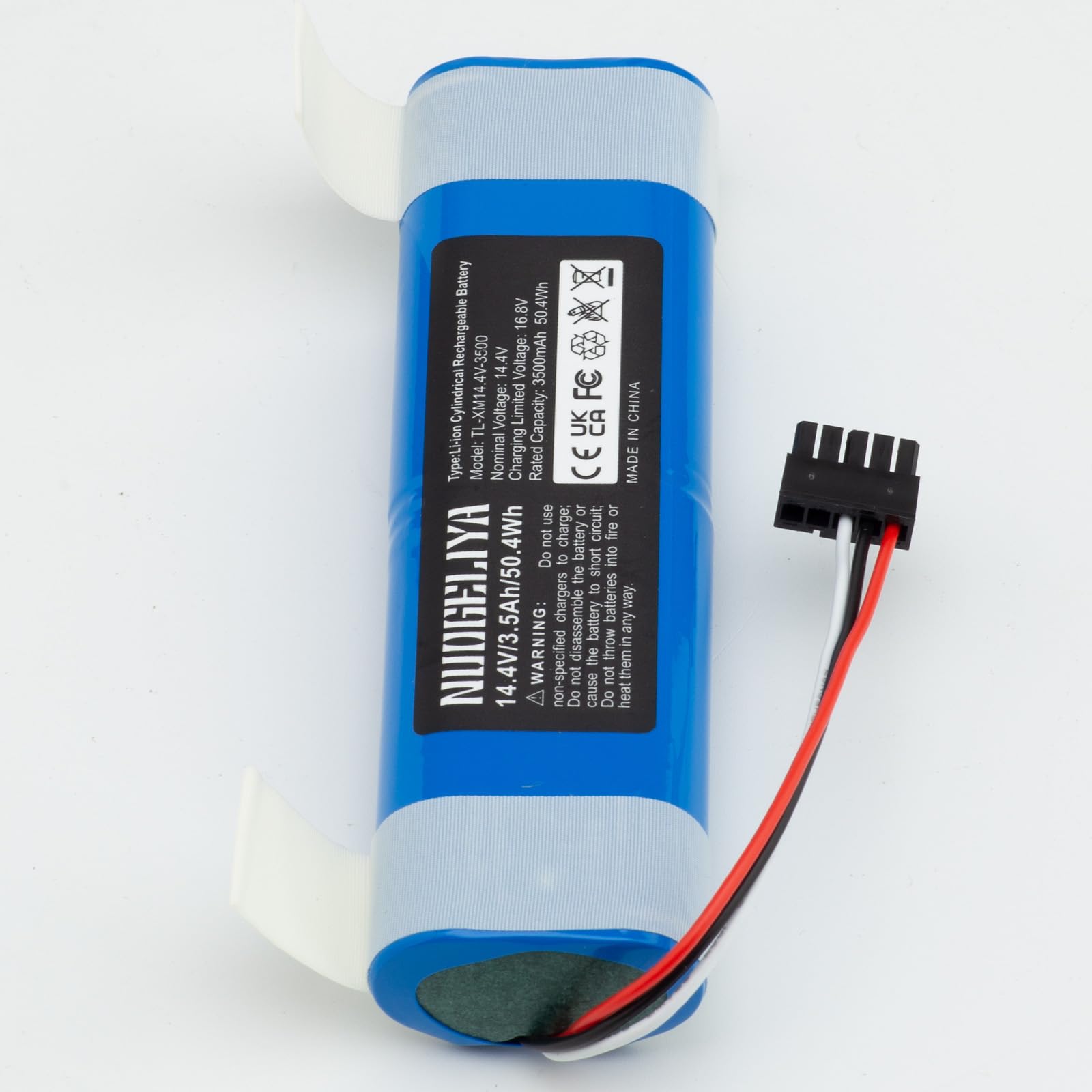 LabTEC Batterie de rechange pour Xiaomi Mop 2S, 14,6 V, 6500 mAh, pour