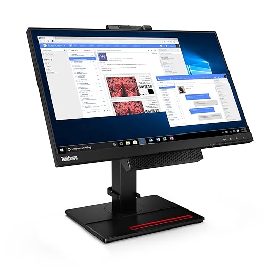 Lenovo ThinkCentre Tiny-in-One 24 Gen 4 23.8" Full HD WLED LCD Monitor - 16:9 - Black - 24" Class - in-Plane Switching (IPS) Technology - 1920 x 1080-16.7 Million Colors - 250 Nit - 4 ms w
