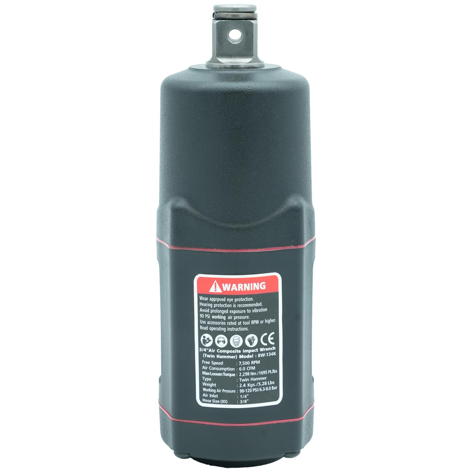 Beswell-BW-134K-3/4" avvitatore a impulsi pneumatico-2298 N.M coppia di allentamento massima-2 Anni di Garanzia