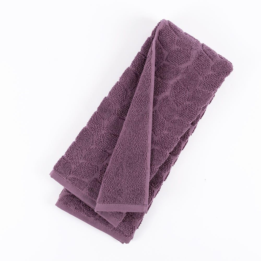homes r usSara Hand Towel, Berry - 550 GSM, 80x50 Cms