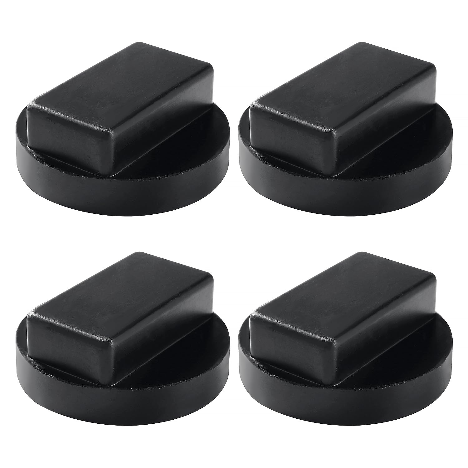 YIXISI 4 Pezzi Tampone in Gomma per Cric Auto Compatibile con BMW & MINI Cooper, Car Jack Pad, Cuscinetti per Cric