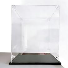 Acrylic Display Case 60 x 60 70 x 70 80 x 80 cm Large Acrylic Display Case Transparent Square Display Case Collector's Figures Dustproof Plastic Storage Display Case 45 x 45 x 55 cm/18 x 18 x