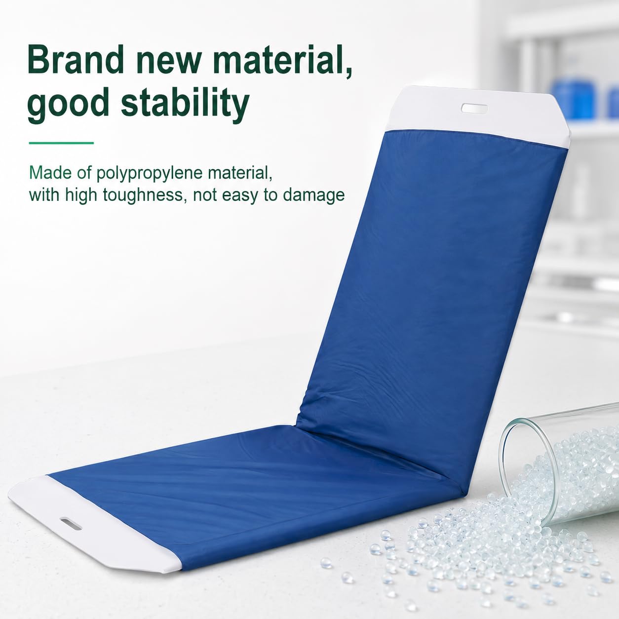 Tabla de transferencia de pacientes, dispositivo de asistencia deslizante plegable para personas mayores y personas postradas en cama, ideal para cuidados de ancianos y discapacitados, soporta