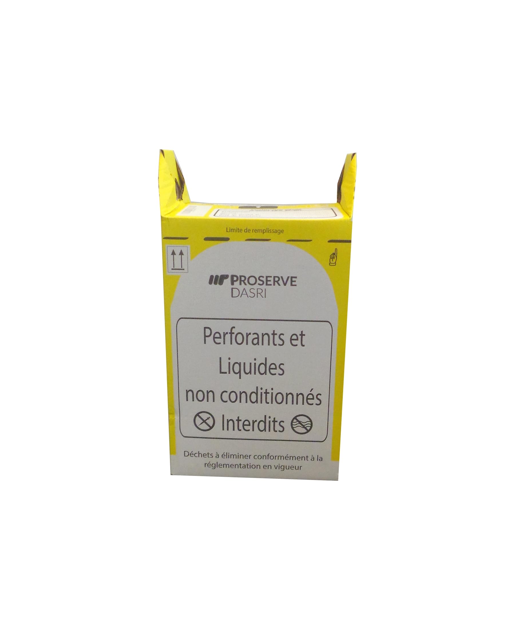 Poubelles cartons jetables DASRI 12L Lot de 5