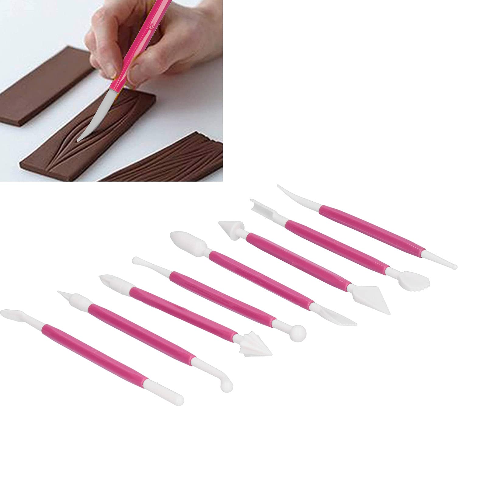 8 Pcs Strumento Per Decorare La Pasta Fondente Strumenti Fiori