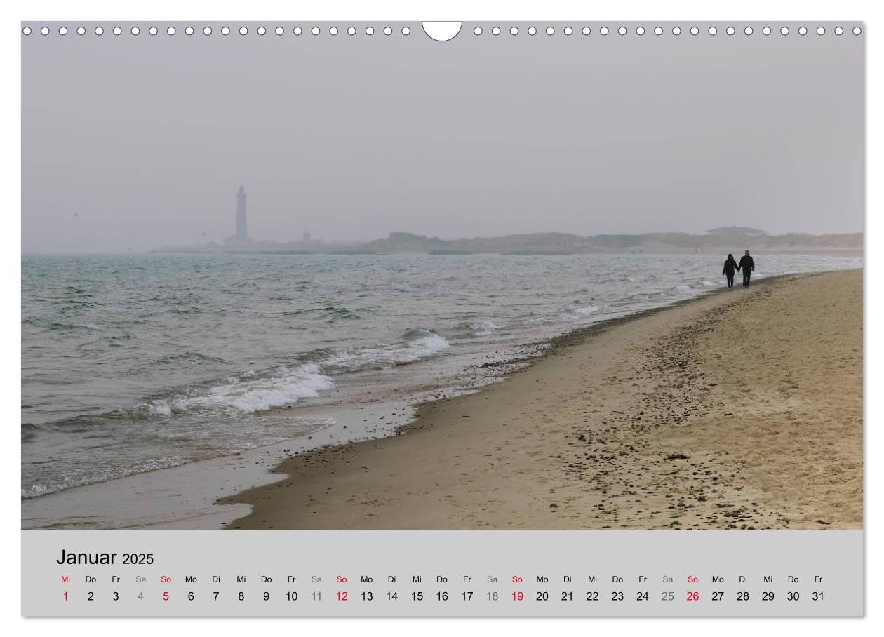 Dänemark Jütland Impressionen 2025 (Wandkalender 2025 DIN A3 quer), CALVENDO Monatskalender: Jütland bietet seinen Besuchern endlose Strände, ... sowie historische Stätten. (CALVENDO Natur)