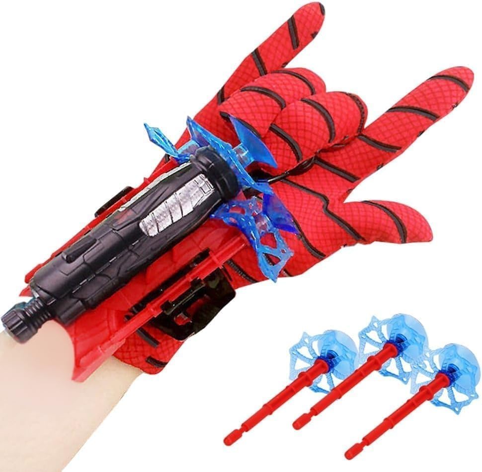 GEMIX Spider Web Shooters Toy for Kids Fans, Cosplay Launcher Bracers Accessories, Hero Launcher Wrist Toy Set, Sticky Wall Soft Bomb Funny Childrens Educational Toy (B0D99N21MF) Amazon Price History, Amazon Price Tracker