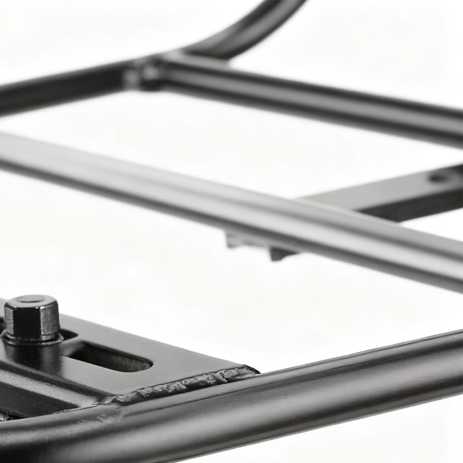 Porte-Bagages Porteur De Rangement En Aluminium | Porte-Bagages Bicyclette Avec Système De Sangles pour le Garage, le Mur, le Stationnement Intérieur, la Bicyclette de Plage,