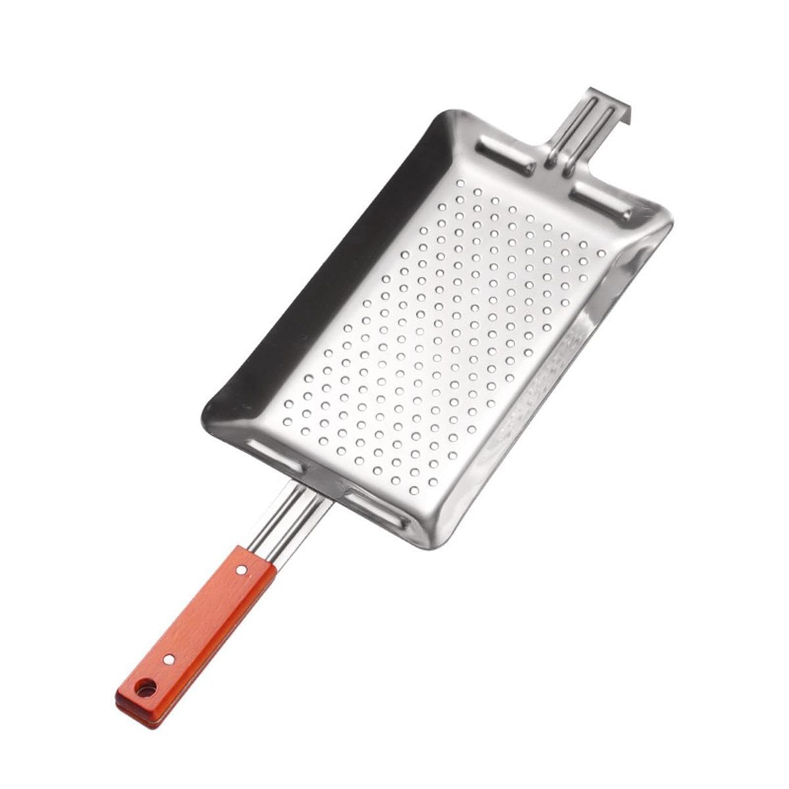 Bothyi Traditional German Egg Noodle Maker Spaetzle Press Multipurpose Spaghetti Strainer Pasta Maker for DIY Noodles Homemade Pasta, Rectangular