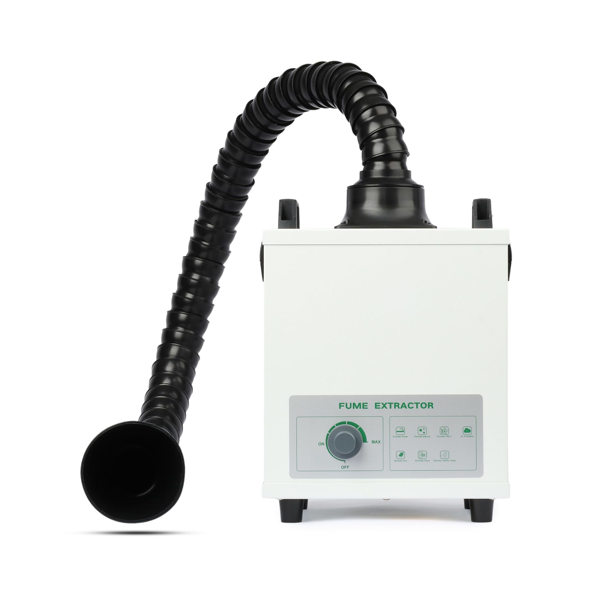 U.S. Solid USS-FSE01 - Extracción de humos de soldadura con diseño de triple filtro, 120 W, potente HEPA, extractor de humo de soldadura, fuerte succión para soldadura, soldadura y trabajo de grabado