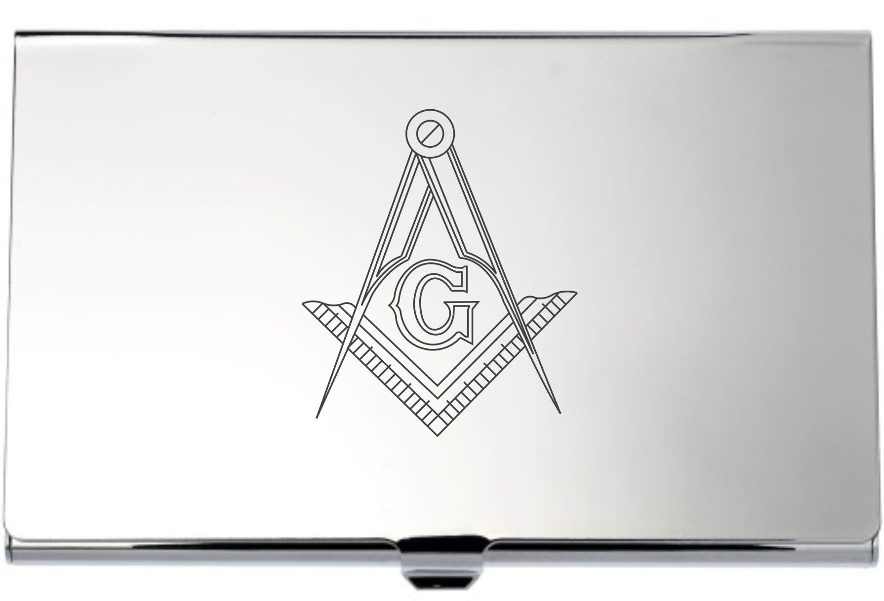 CREDIT CARD HOLDER BUSINESS CARD HOLDER [Custom] Personalised Masonic BC7