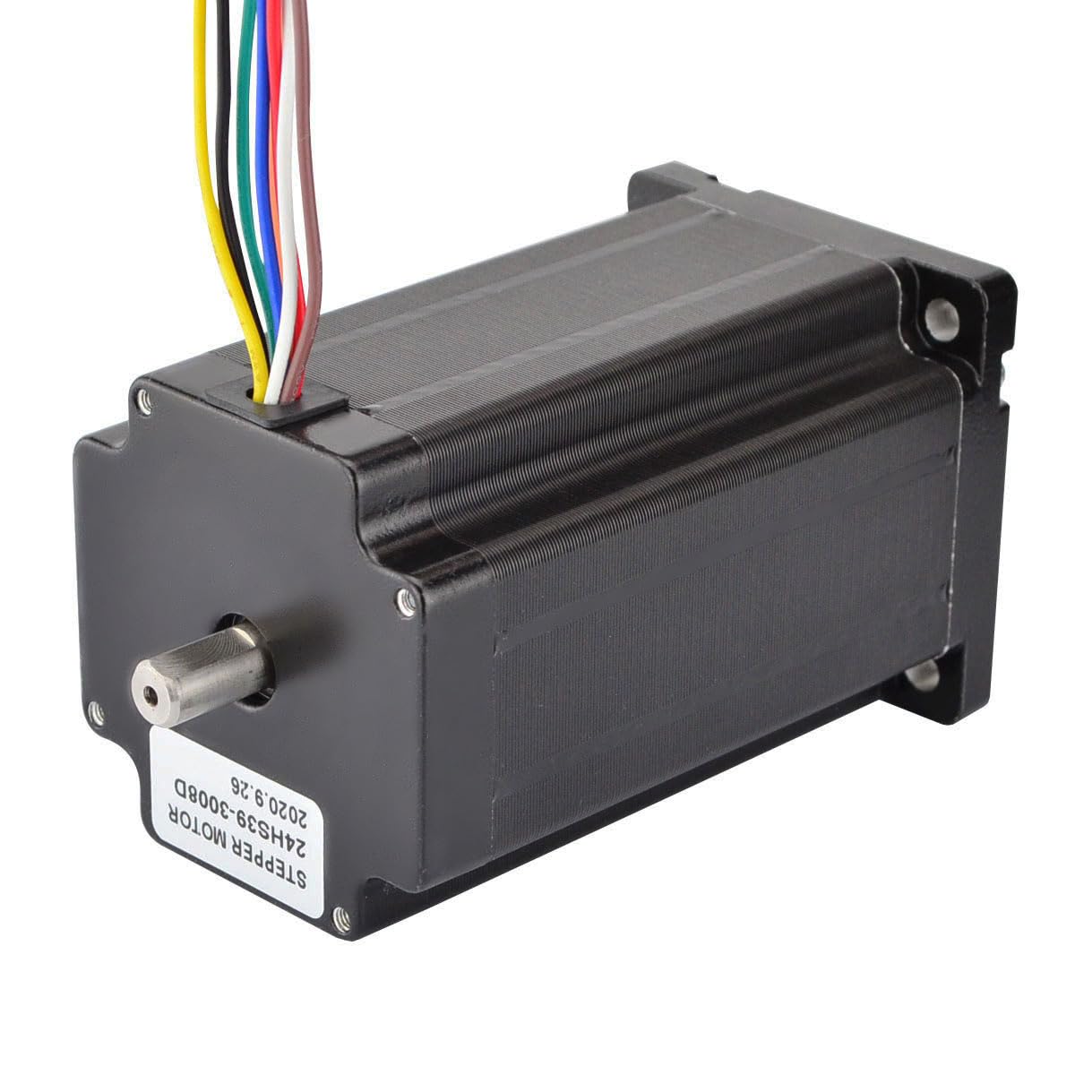 Moteur Pas à Pas NEMA 23 STEPPERONLINE - 3Nm, 4.2A, Arbre 8mm Pour CNC Gravure, 57x57x113mm