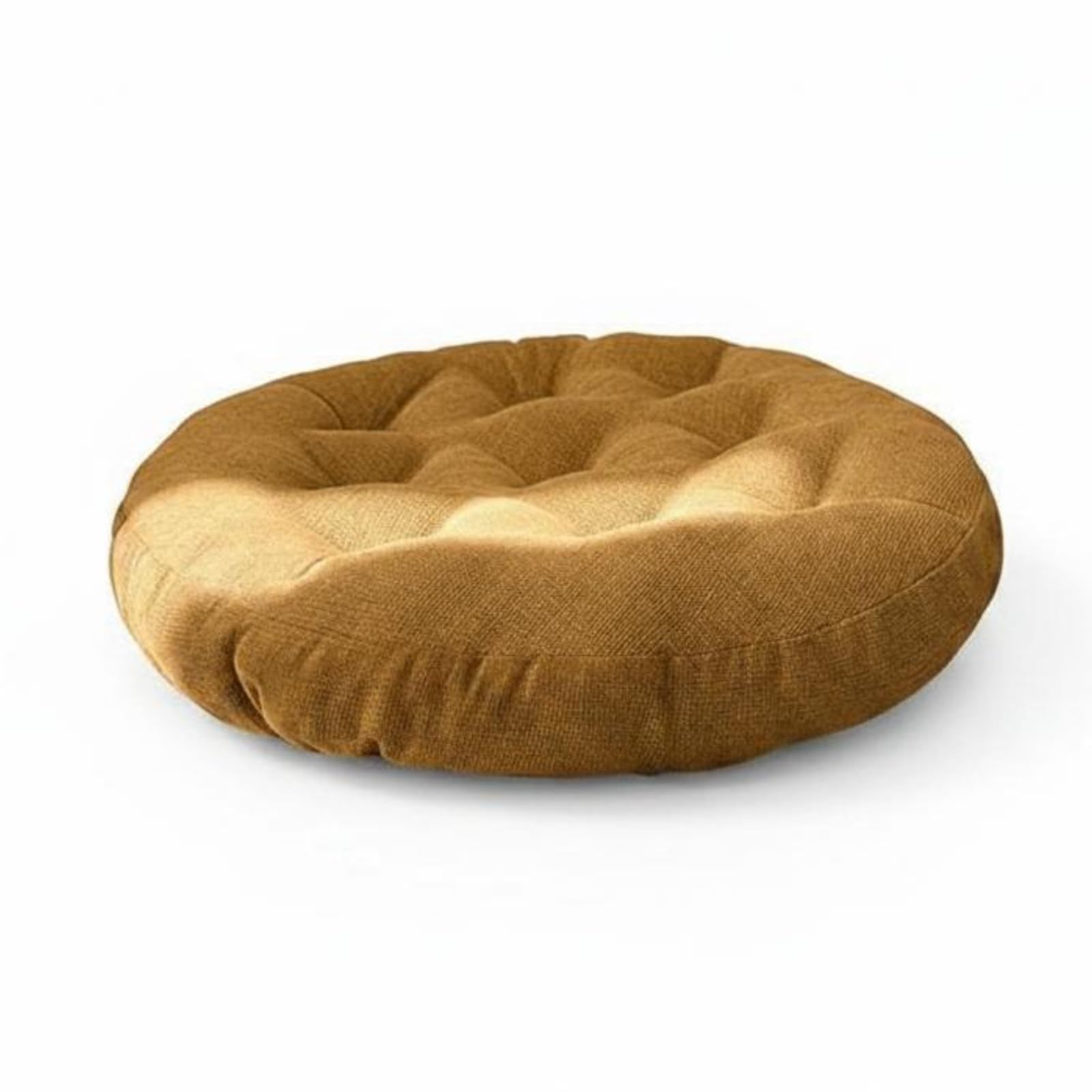 Coussin de méditation rond contre mal de dos assise verte
