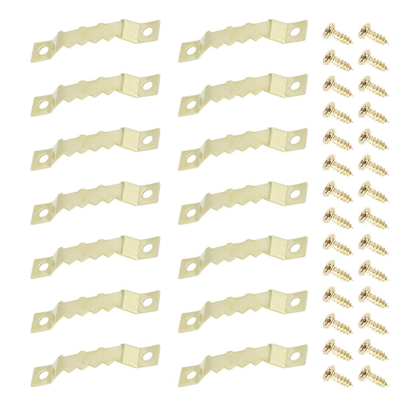 200Sets Sawtooth Hangers Picture Hanging Kit