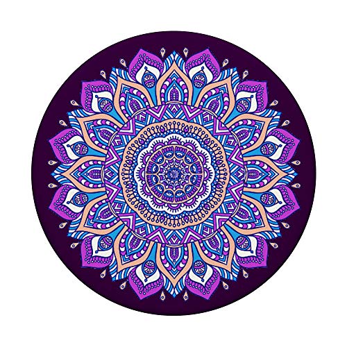 Modello viola Zen di Mandala marocchino ispirato