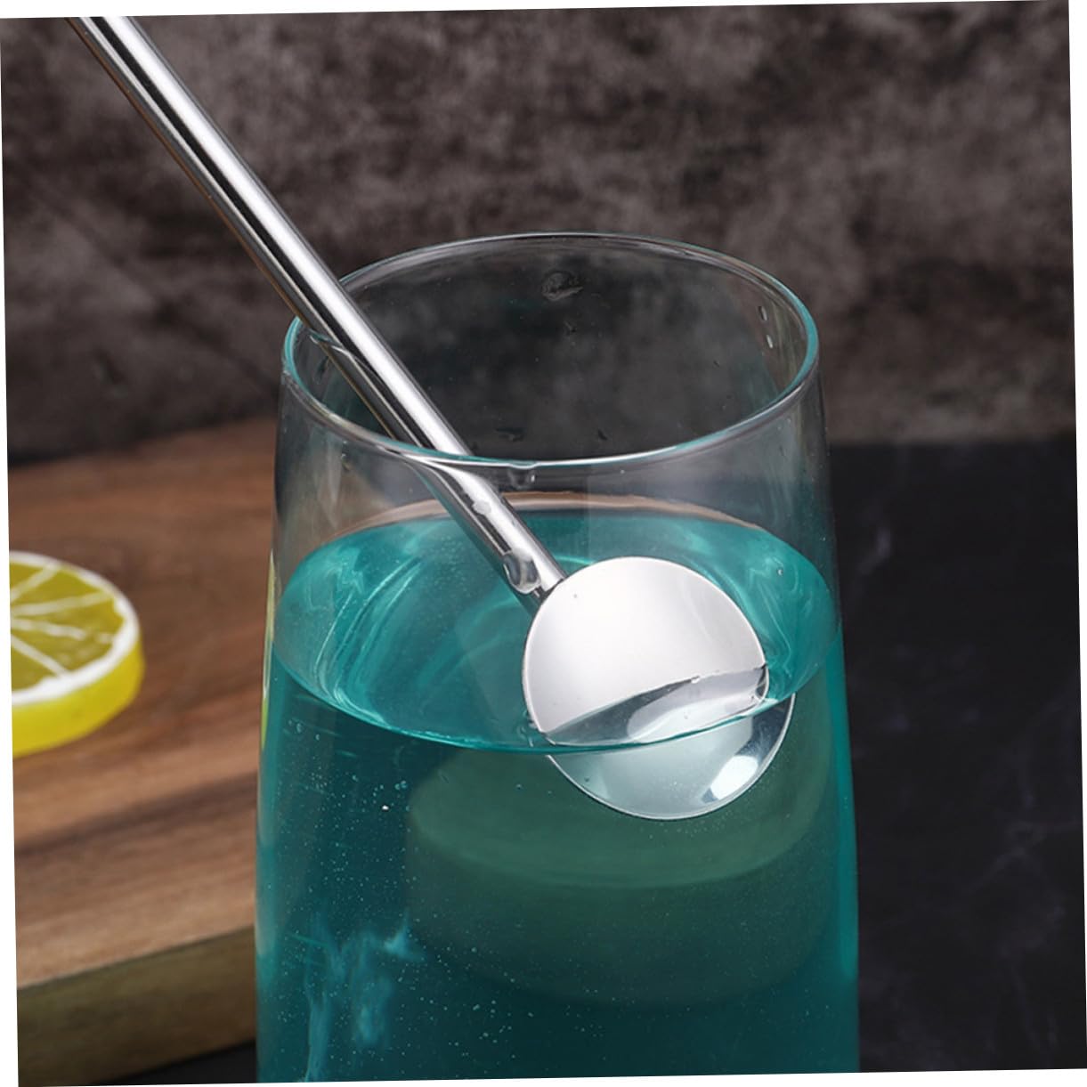 5 pezzi Accessori Bartender in Acciaio Inossidabile Misurino Cocktail Cucchiaio e Jigger per Preparazione Drink Resistente Design Moderno ed per Bar e Casa