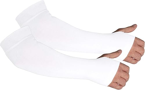 Miniatura 10 de Las mangas protectoras de la piel del brazo protegen las lágrimas finas de la piel, moretones y abrasiones Protector de piel de ancianos