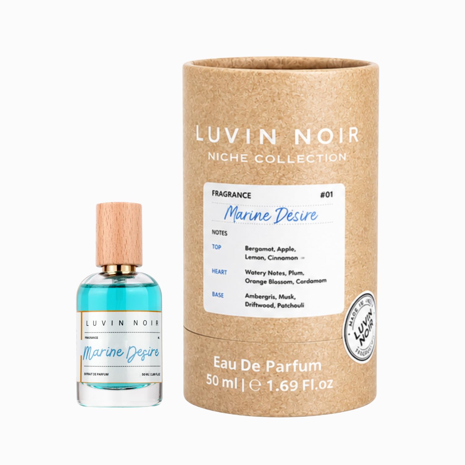 LUVIN NOIR Marine Desire Eau De Parfum – Sky Blue Fragrance (50ml)-image-40