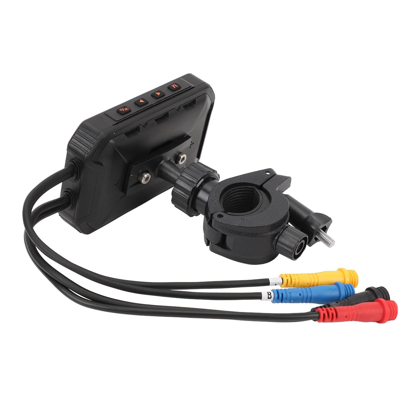 Cámara para Salpicadero de Motocicleta, 1080P, Grabación Dual Delantera y Trasera, Visión Nocturna, Pantalla Táctil IPS de 3 Pulgadas, IP67, Resistente Al Agua, para ATV, UTV,