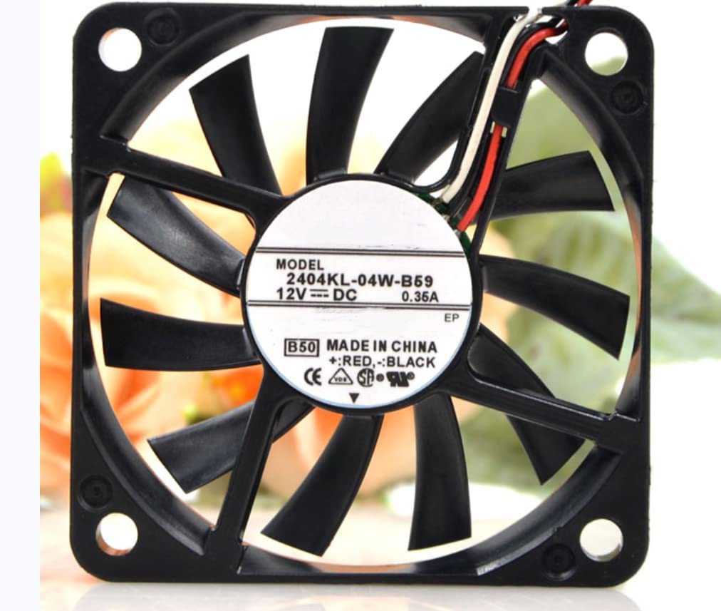 60MM Fan, for 6010 2404KL04WB59 12V 0.35A 60X60X10MM 6CM 3Wire