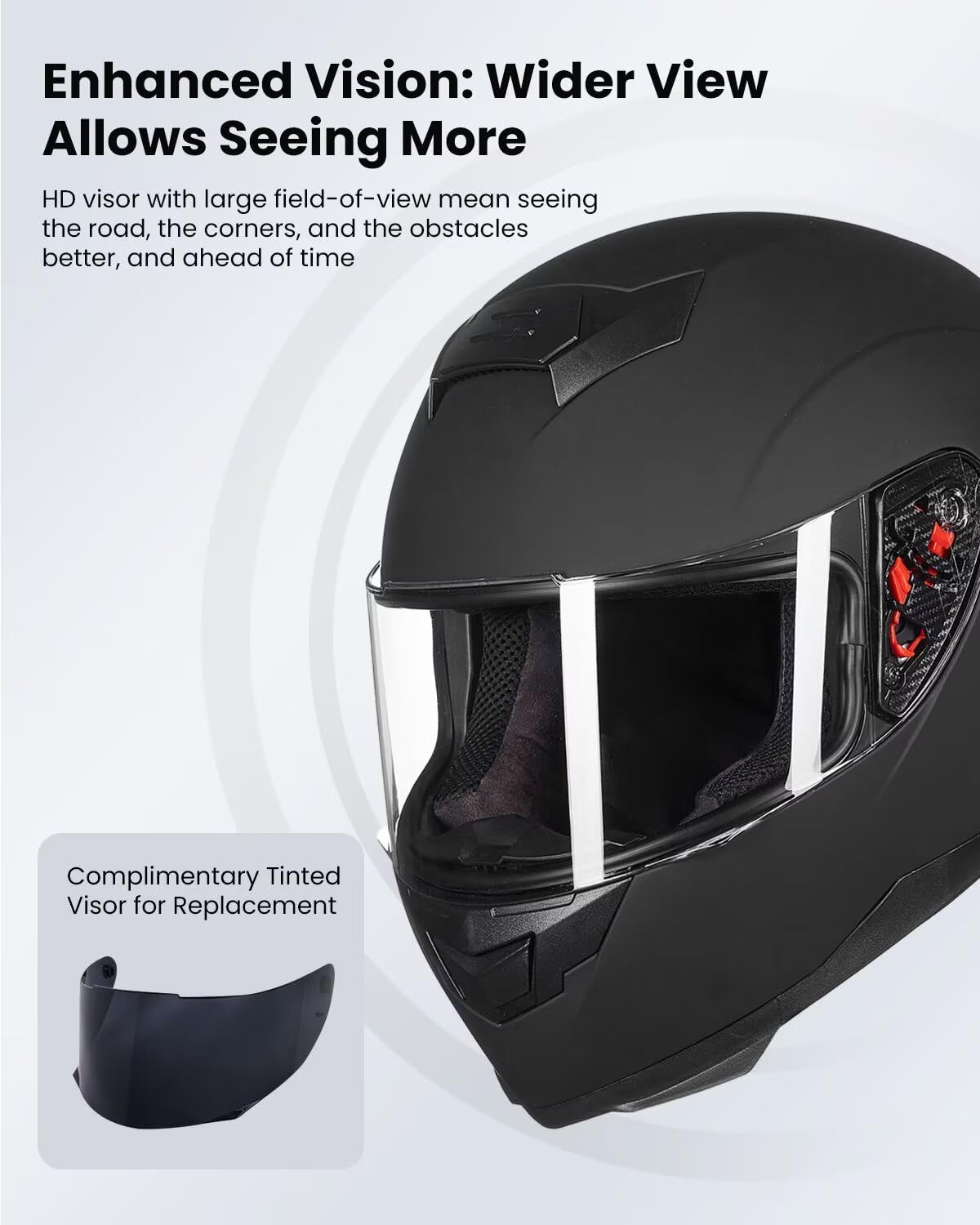 Amazon.com: ILM Full Face Motorcycle Helmet for Motocross Street Bike DOT Certified 2 Visors Model-317(Matte Black, M) : Automotive Amazon.com: ILM Full Face Motorcycle Helmet for Motocross Street Bike DOT Certified 2 Visors Model-317(Matte Black, M) : Automotive
