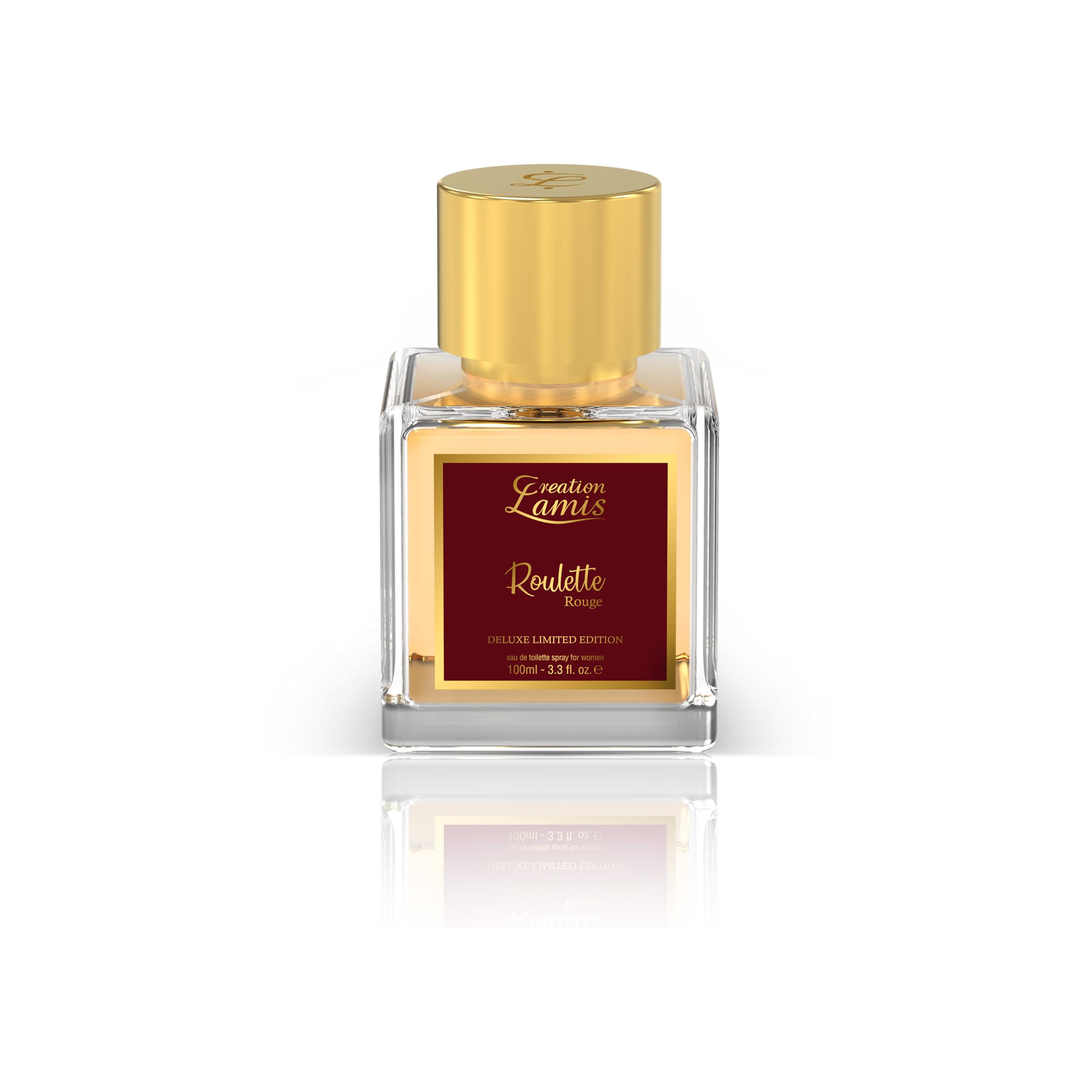 Deluxe Roulette Rouge | Floriental, Wood Long Lasting Fragrance | Unisex Perfume | Eau de Parfum (EDP) - 100ml / 3.4 fl.oz