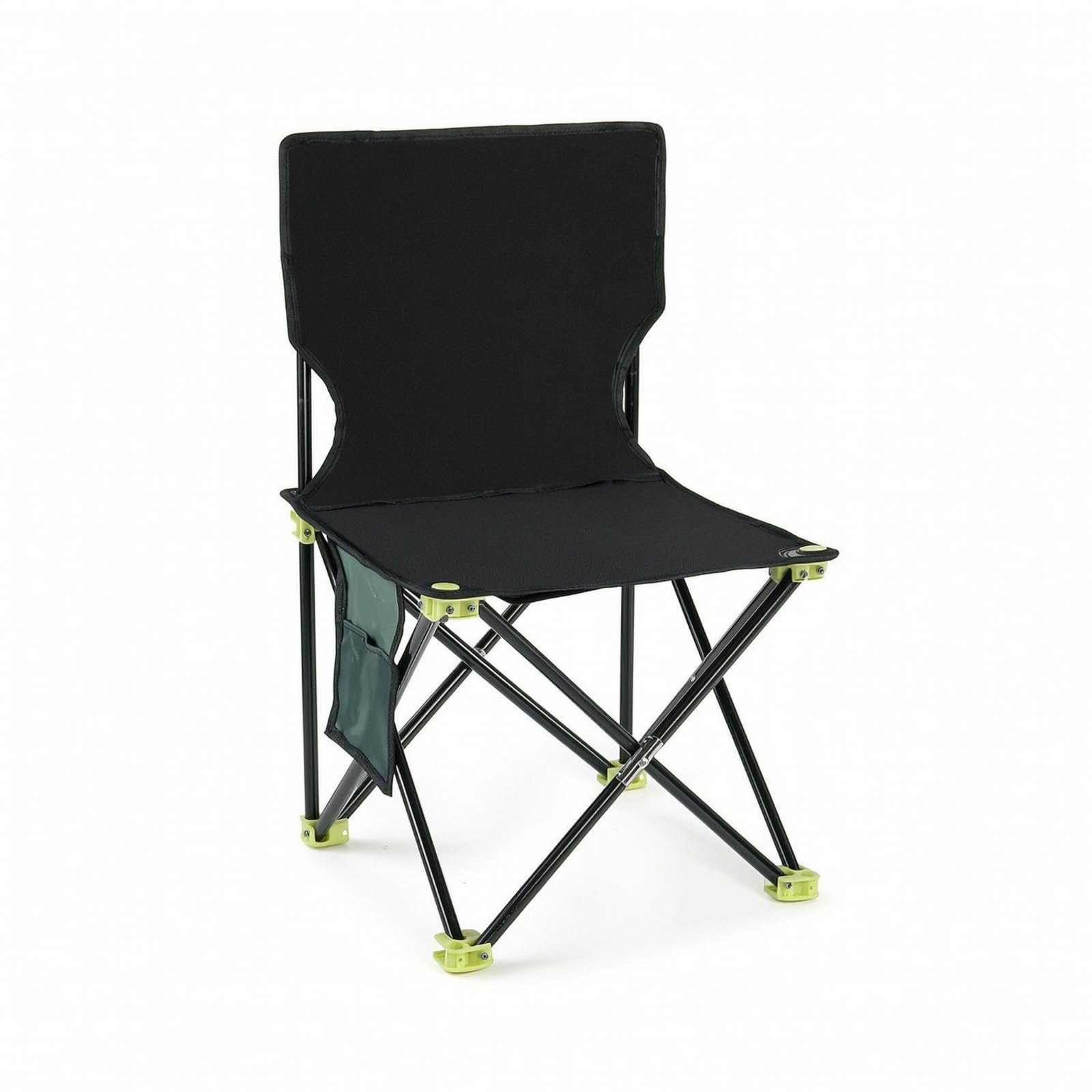 Perfeclan Portable Folding Seat Sketching Chair Artist Chair Travel Stool Camping Stool With Tall Back Wide Seat Pocket Oxford Cloth Steel Frame suitable for, Medium
