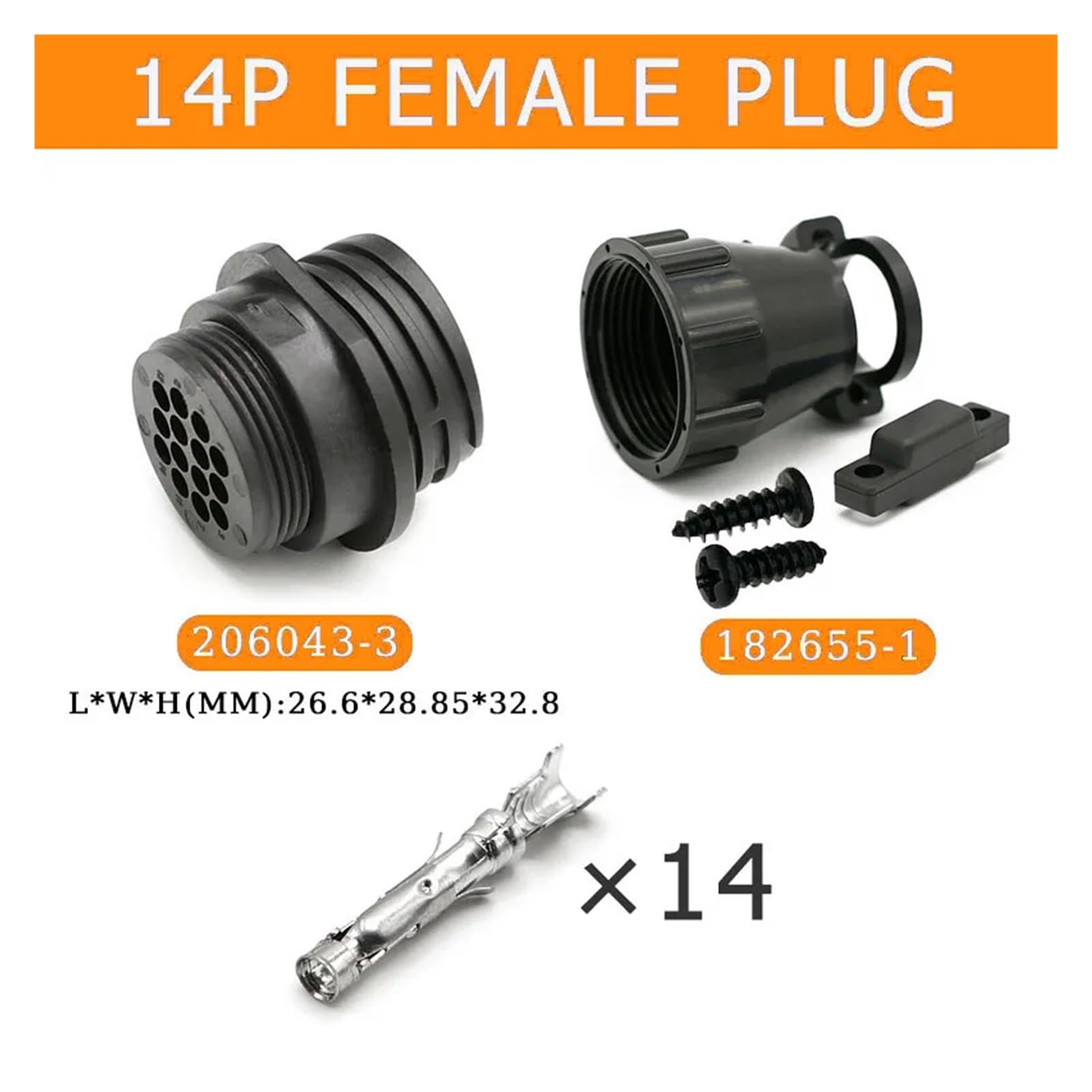 1/5/10/20/50 Sets 16 Pin AMP Anpu TE Tyco Imported CPC Connector ...