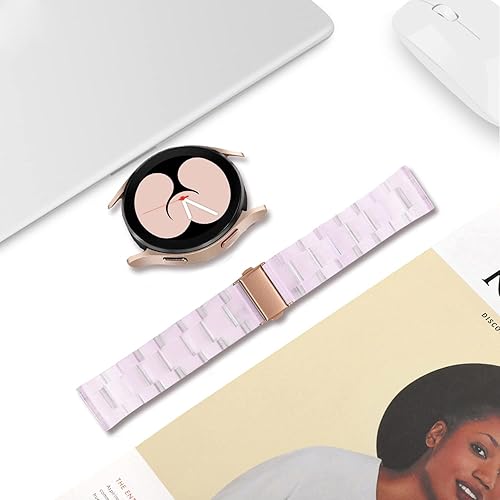 Vista 62 de Correas compatibles con Samsung Galaxy Watch 7 / FE / 6/6 Classic / 5/5 Pro / 4/4 Classic / 3 de 1.614 in / Huawei GT3 de 1.654 pulgadas, 0.787