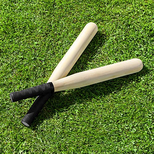 Net World Sports Complete Rounders Set (Bats, Balls, Poles, Bases & Carry Bag) (Classic or Jumbo) – Everything Your School, College or Team Needs for Rounders Action (Jumbo Rounders Set) - Thumbnail 3