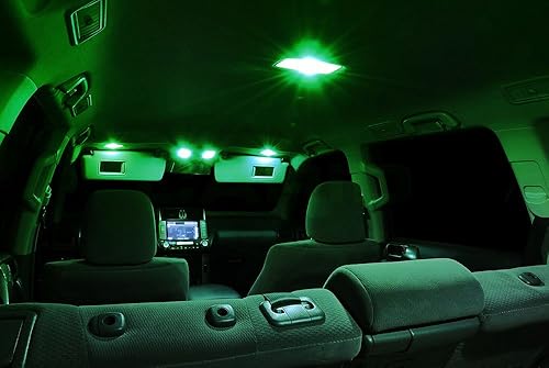 Miniatura 5 de XtremeVision LED interior para BMW Serie 3 E90 E92 M3 2006-2012 (18 piezas) kit de LED interior verde + herramienta de instalación