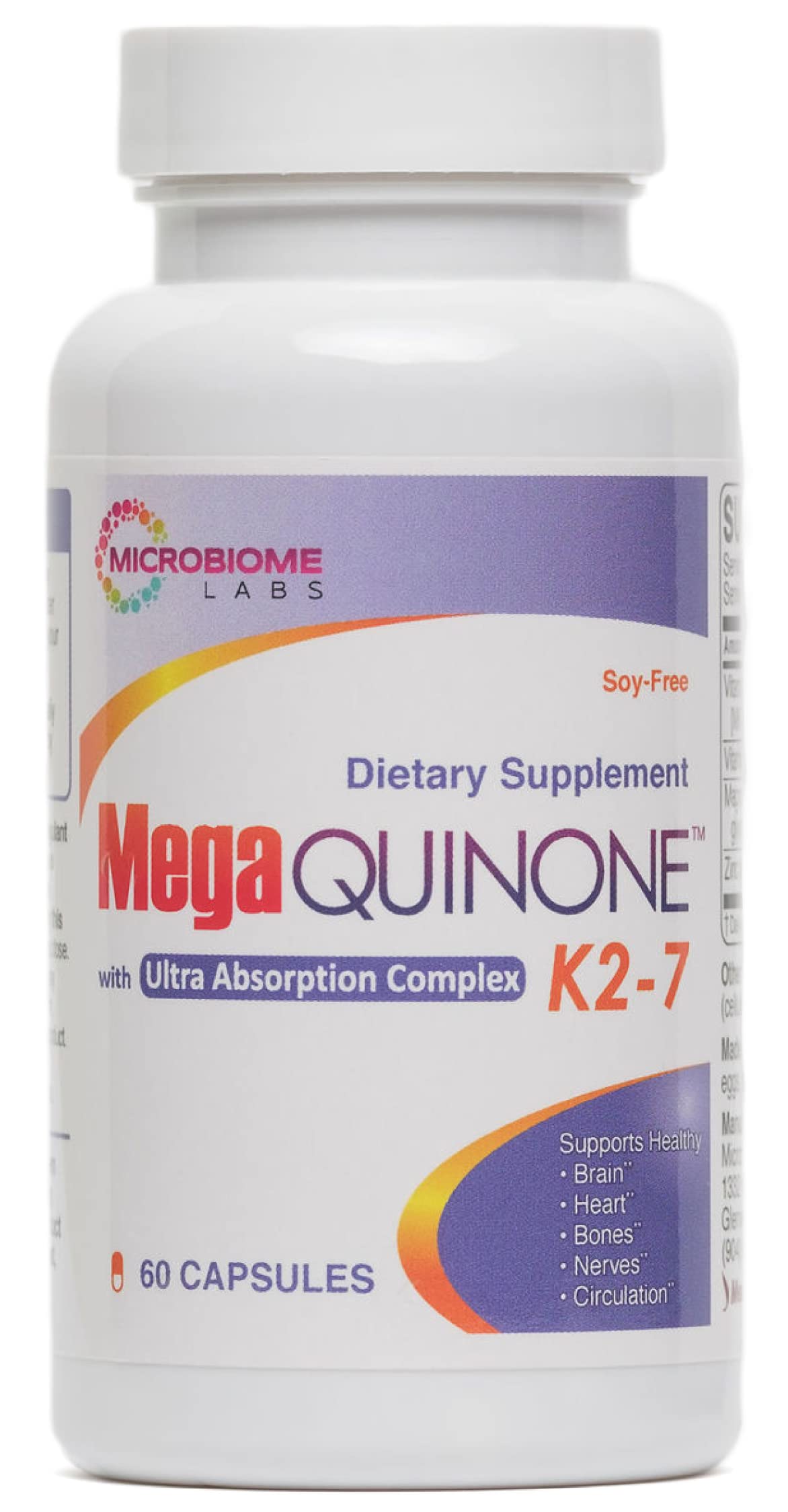 Buy Microbiome Labs MegaQuinone Complete Vitamin K Supplement High