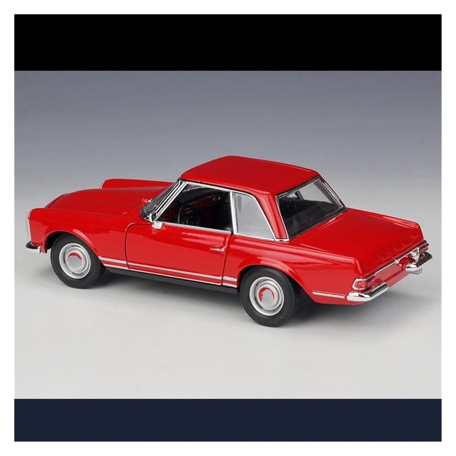 Modello Di Auto In Metallo Pressofuso Modello Classico In Lega 1:24 Per Benz 230SL(White)