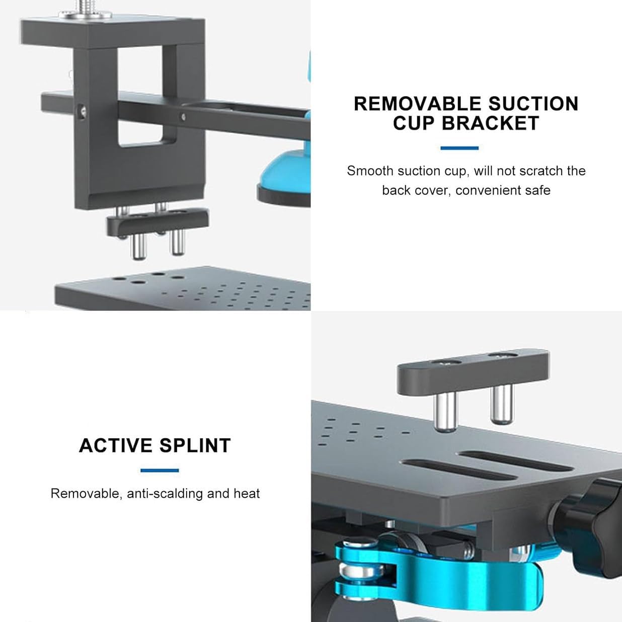 Mobile Phone Screen Heating Disassembly Machine, Screen Separator with LED Digital Display and Strong Suction Cup, 360Rotatable Mobile Phone Repair