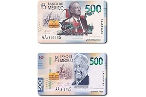 Mexican Credit/Debit Card Sticker