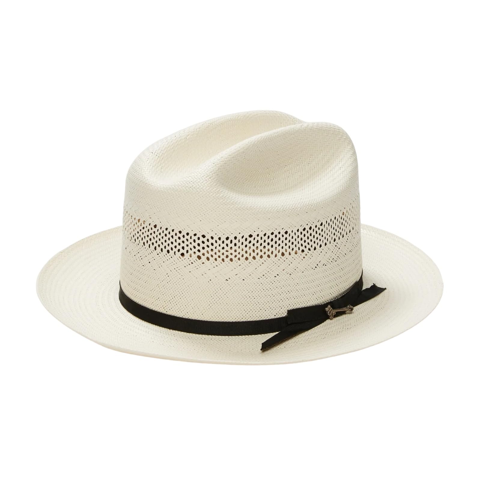Stetson Chapéu de cowboy de palha masculino Open Road 10X