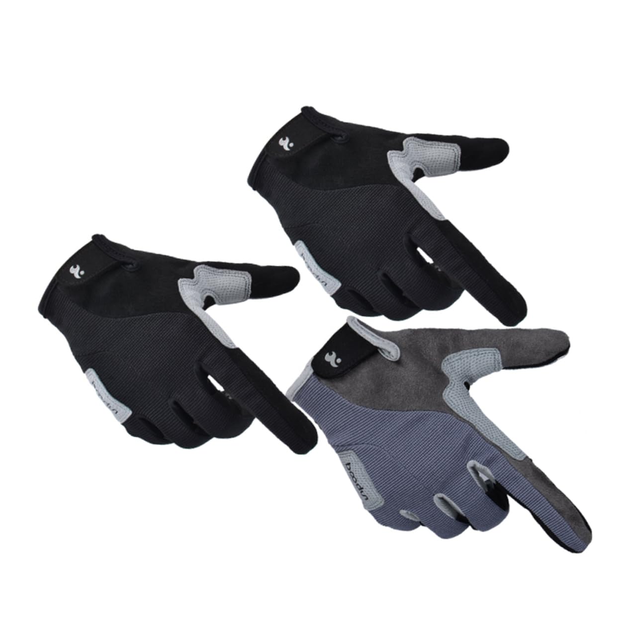 BESPORTBLE Guanti Da Arrampicata Guanti Con Palmo Imbottito Guanto Per Guanti Per Allenarsi Guanti Da Ciclismo Guanti Da Escursionismo Guanti Da Bicicletta Guanti Di Corda Grey
