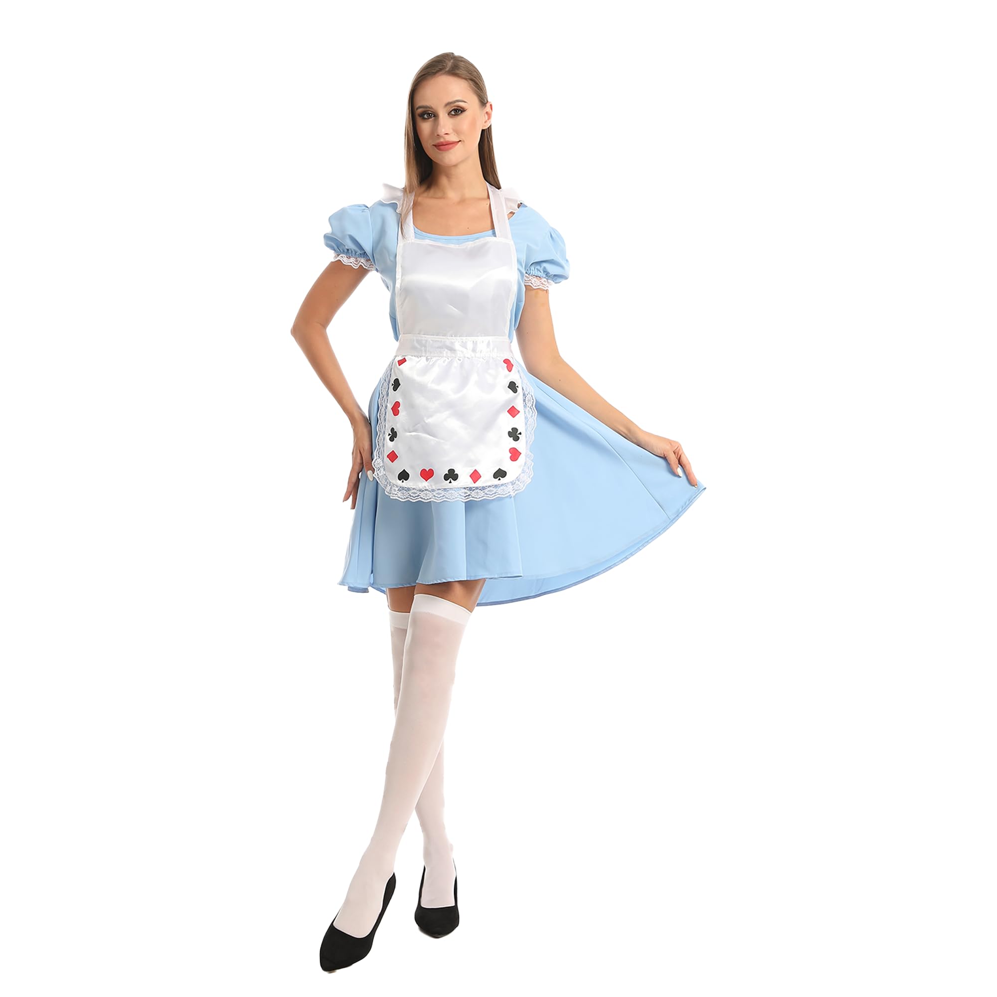 K3 verkleedjurkje alice in wonderland - Carnavalskleding 2026 goedkoop kopen? | Korting tot 59