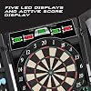 Arachnid Cricket Maxx 4.0 Electronic Dartboard Set, Black & Viper Dart Accessory: Tufflex II 2BA Thread Soft Tip Dart Points, Black, 500 Pack