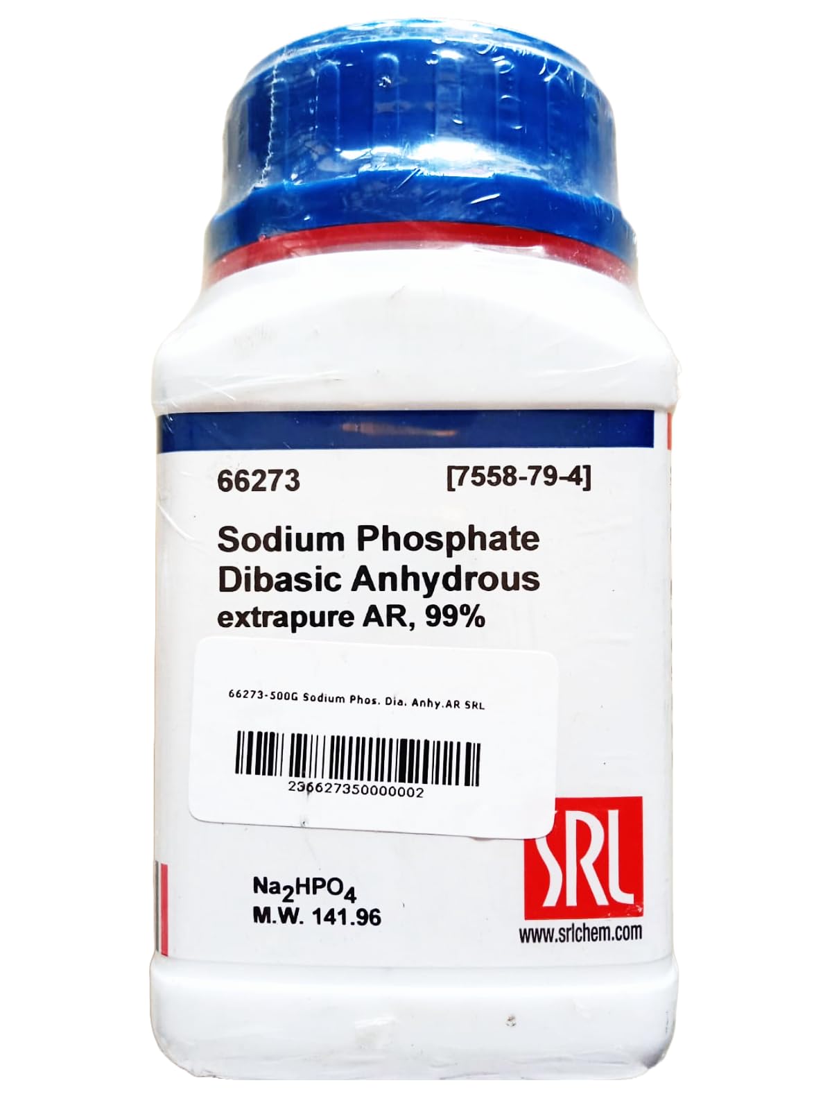 See full amazon price history chart for SRL Sodium Phosphate Dibasic Anhydrous ACS, 99%, 500GM, CAS : 7558-79-4, Molecular Formula : Na2HPO4, Molecular Weight : 141.96, Storage: Room Temperature, Shelf Life: 60 Months For laboratory use SRL Sodium Phosphate Dibasic Anhydrous ACS, 99%, 500GM, CAS : 7558-79-4, Molecular Formula : Na2HPO4, Molecular Weight : 141.96, Storage: Room Temperature, Shelf Life: 60 Months For laboratory use (B0CN5JWYZ6) Amazon Price History, Amazon Price Tracker