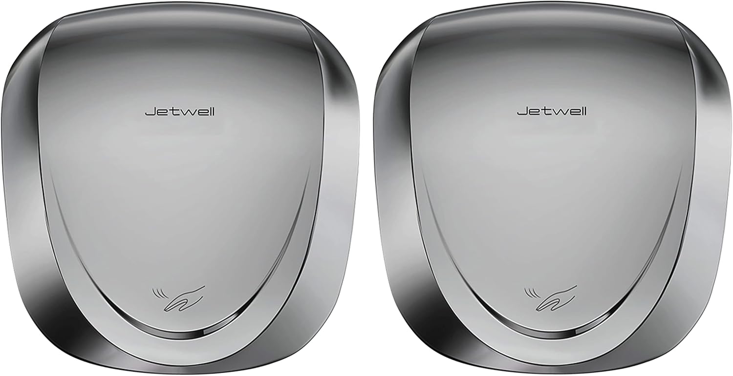 JETWELL 2Pack UL Aproved Commercial Hand Dryer with HEPA