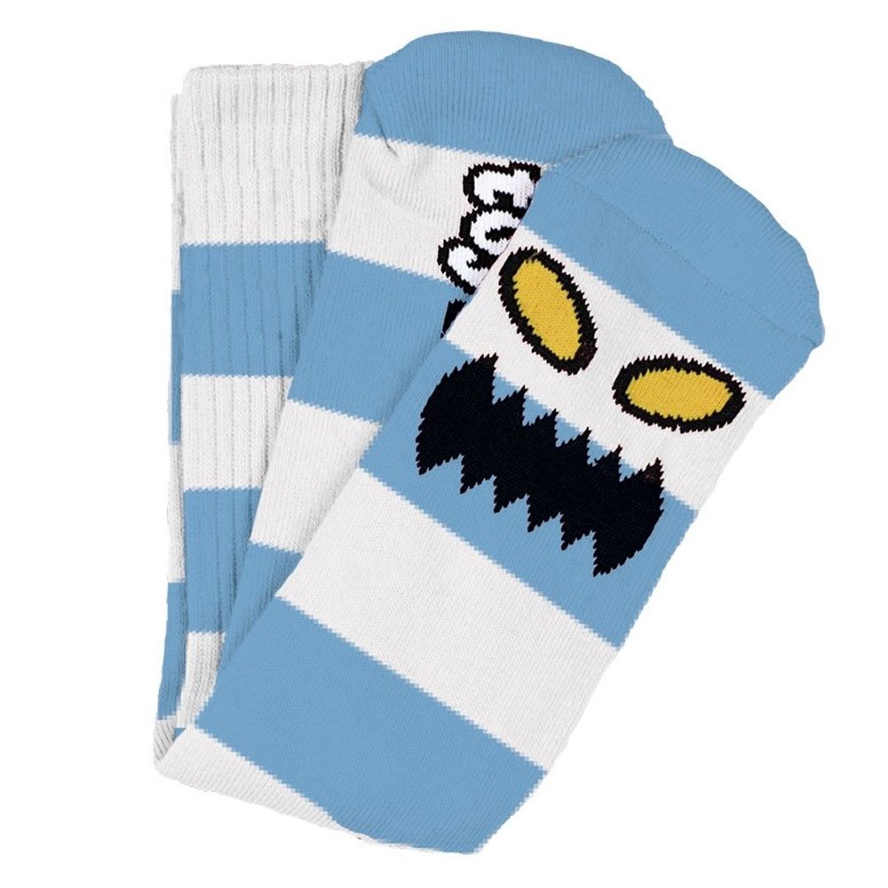 Toy Machine Monster Sock Blue/White Stripe