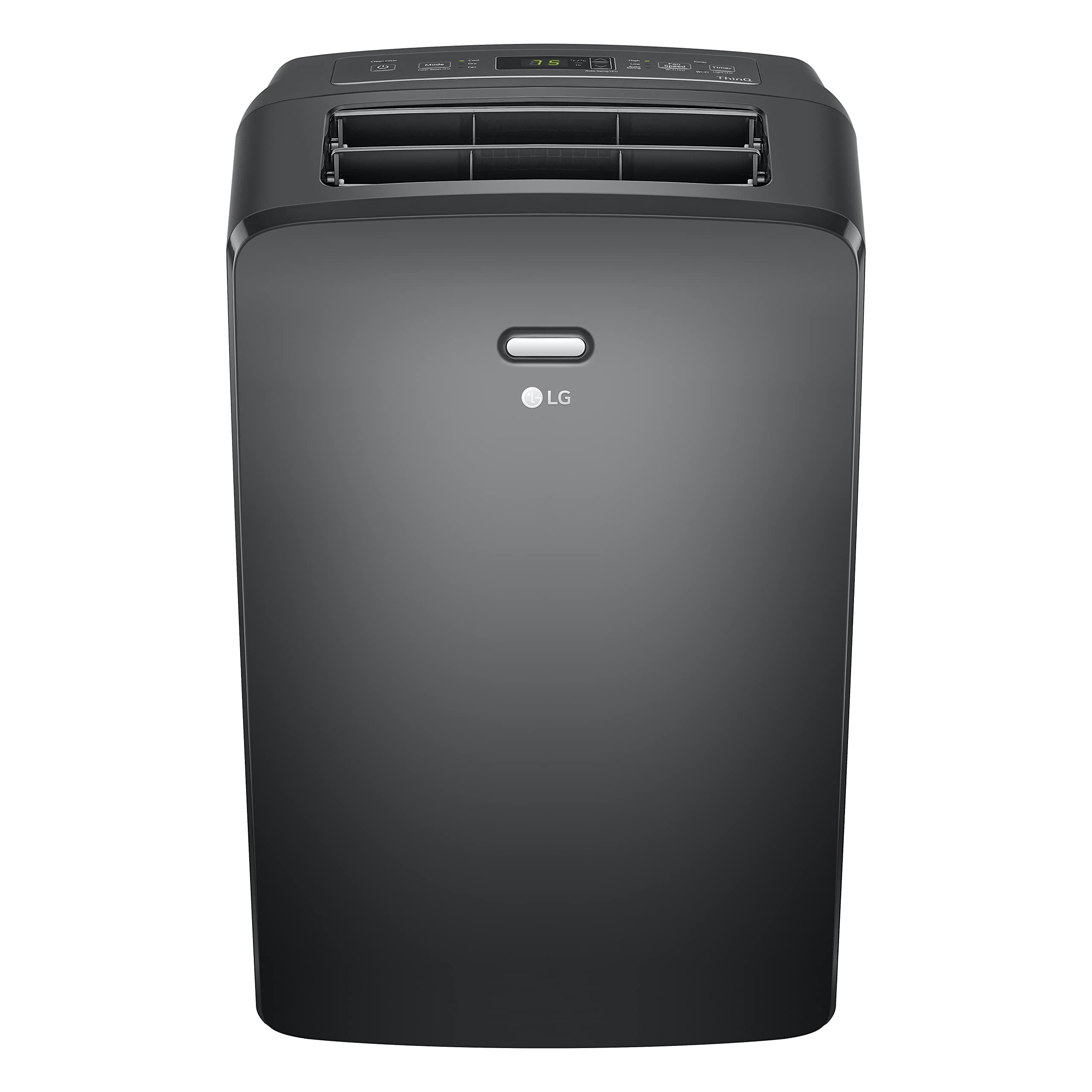 LG 8000 BTU DOE 12000 ASHRAE Portable Air Conditioners Cools 350 Sqft Easy Install WiFi App Remote Eco-friendly