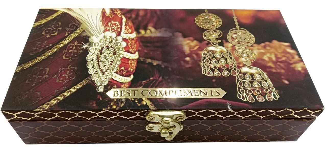 VIBSEE Designer wodden fancy Shagun gift boxes for wedding,Shagun Cash Box or Money Box with MGI Printing for Wedding,engagement, Holi, Diwali, Baby Showers ect-image-36