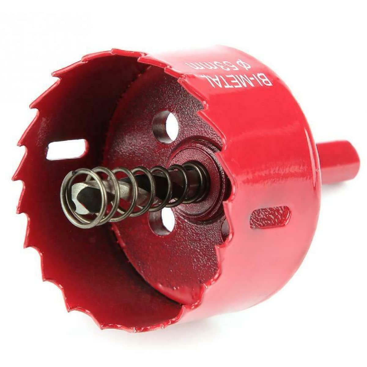 Boxonly Hole Saws Cutter M42 Bi-Metal 80mm Hole Saw Drill Bits For Wood Plastic Aluminum, Red